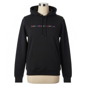 Harry Styles Treat People With Kindness Hoodie Black Size Small Rainbow Logo